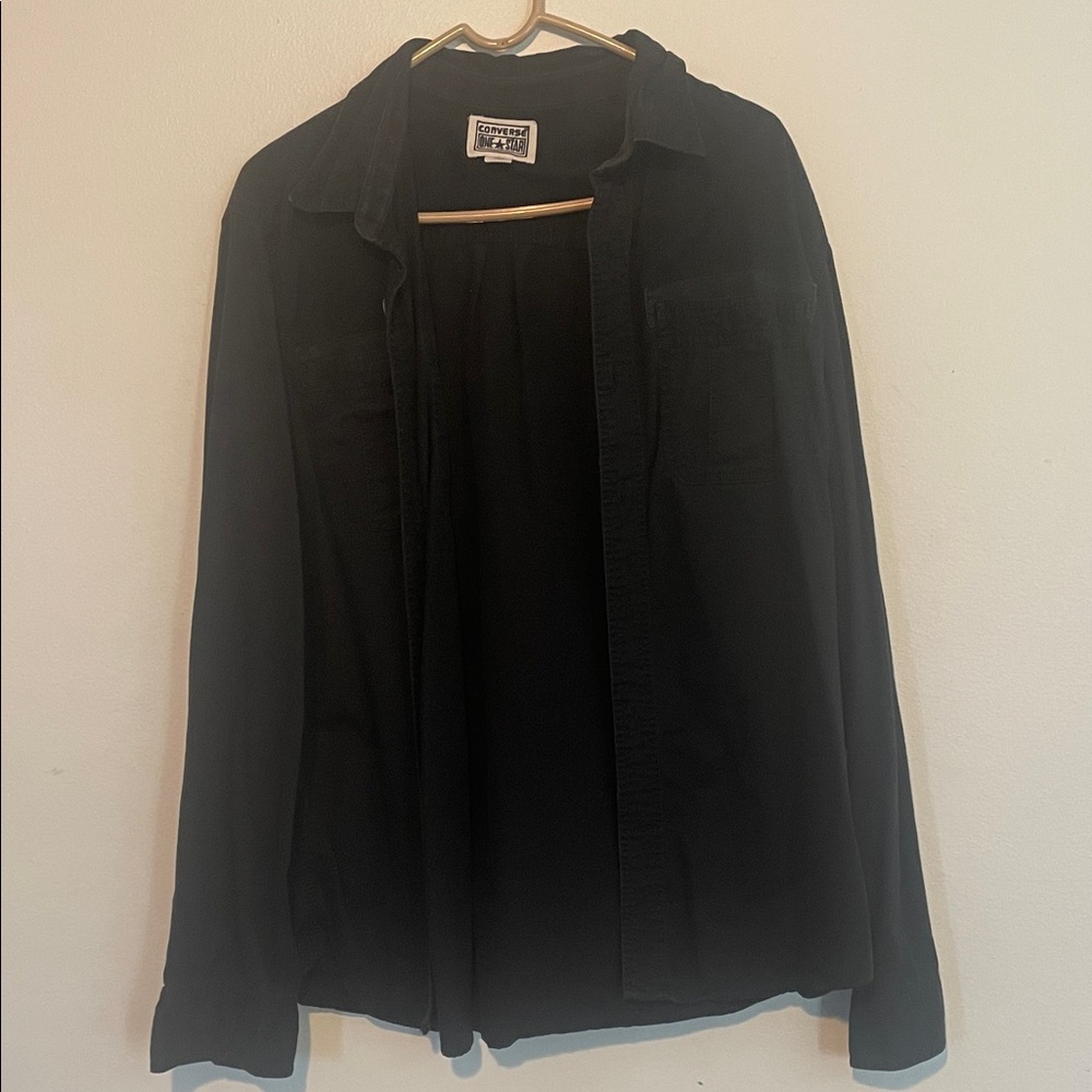 Converse Black Utility Jacket for Women